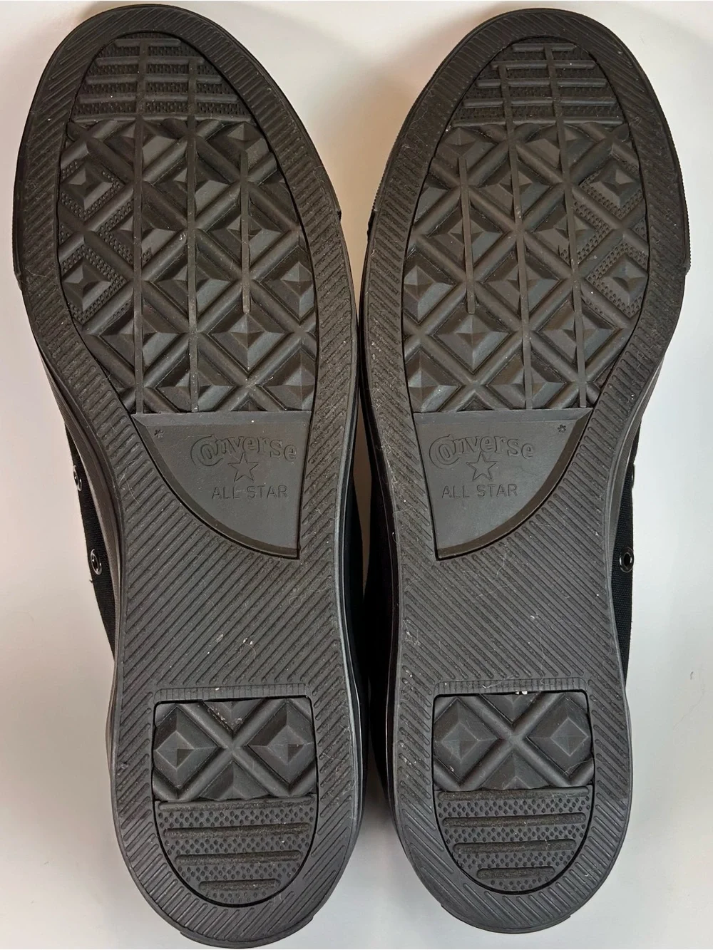 Converse X3310 Chuck Taylor All Star Black Embossed Hi-Tops Shoes Size M 15